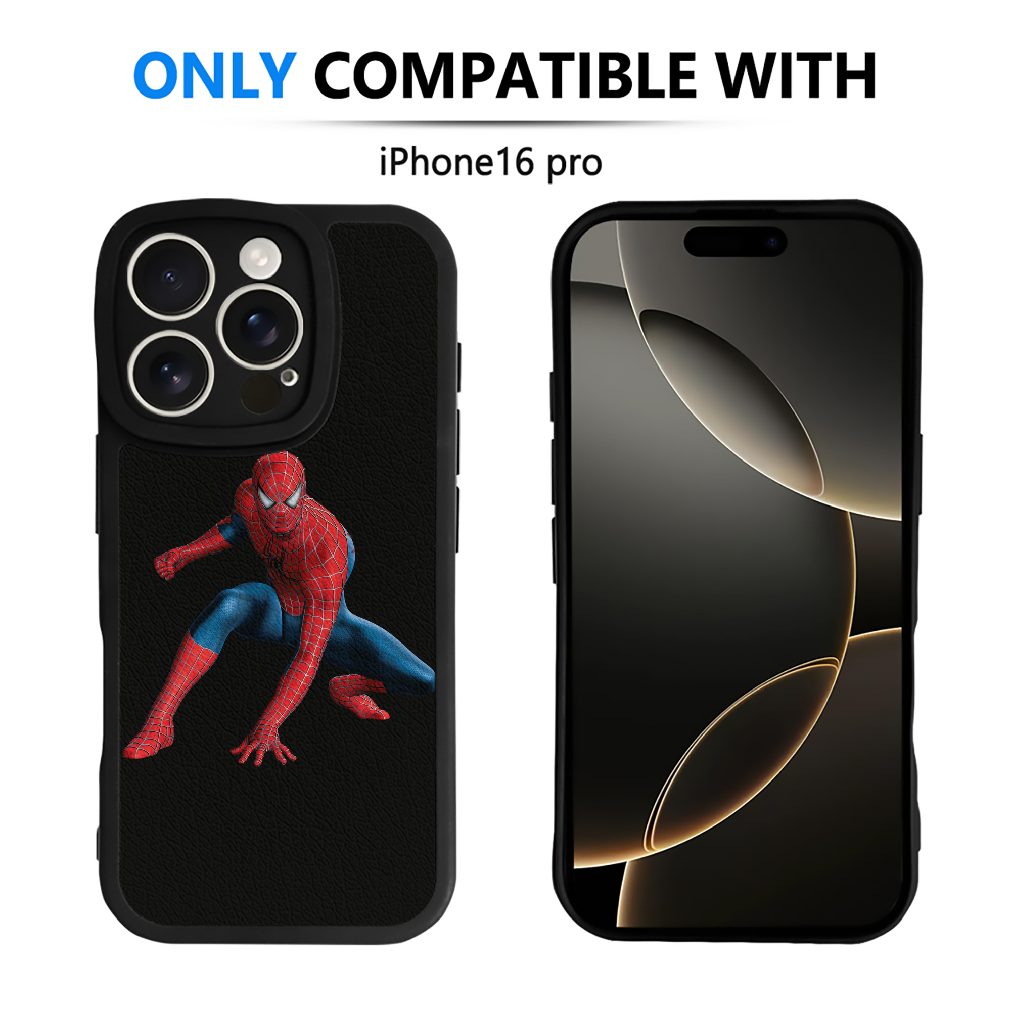 （画像用） アベンジャーズ The Avengers 【iPhone 16シリーズ対応】シリコンスマホケース（レザー調） 材質：シリコン